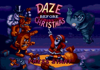 Retro Review: „Daze before Christmas (Sega Mega Drive)“ – Was bietet das spät-erschienene und seltene Weihnachtsspiel&nbsp;heute?