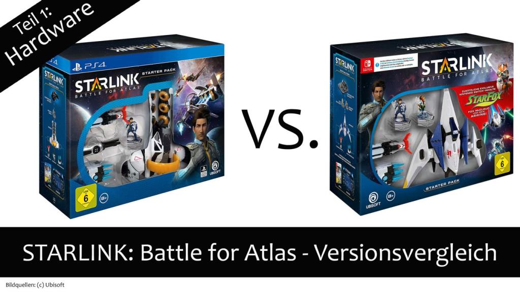 PS4/Switch Review: „Starlink: Battle for Atlas“ – Was wird geboten und wo liegen die Versionsunterschiedes – Teil 1:&nbsp;Hardware