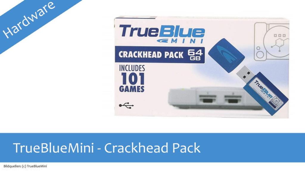 Hardware Review: „True Blue Mini – Crackhead Pack“ für PlayStation Classic – Was bietet das Add-on mit 101&nbsp;Spielen?