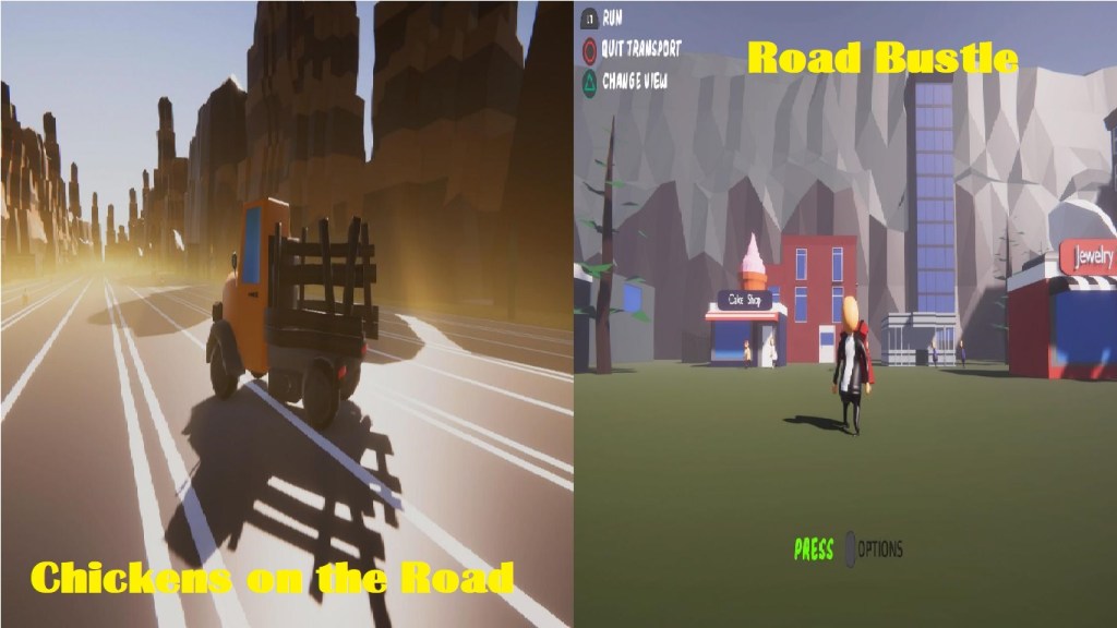 PS4 Review: „Road Bustle“ & „Chickens on the Road“ #RoadBustle #ChickensOnTheRoad #LeichtePlatin