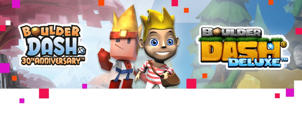 Werbung: „Boulder Dash 30th Anniversary“ & „Boulder Dash Deluxe“ bei ININ für Nintendo Switch&nbsp;erhältlich!