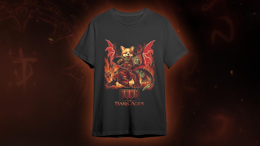 News: DOOM: The Bark Ages – Bethesda veröffentlicht tierisch gutes&nbsp;Charity-Shirt