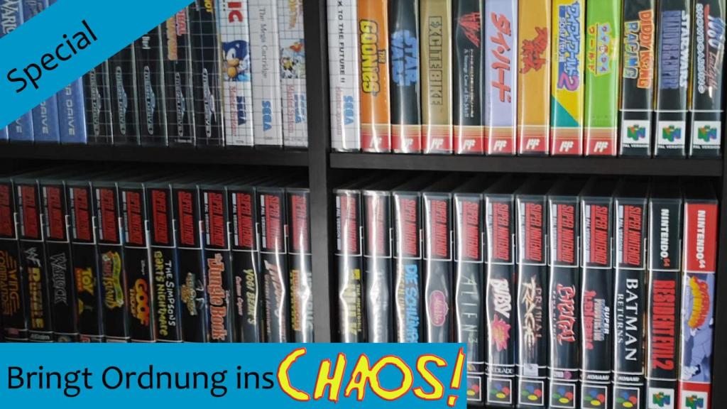 Special: Aufbewahrung von Retrospielen – Bringt Ordnung ins&nbsp;CHAOS!