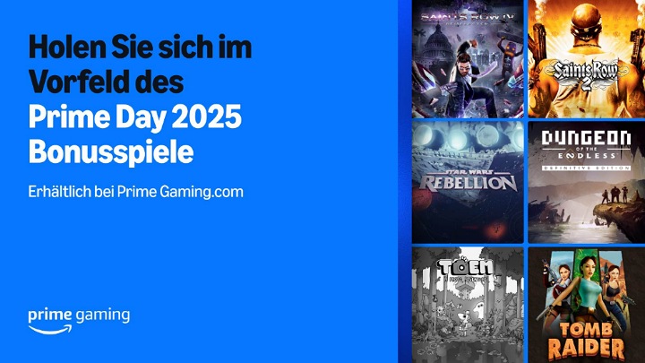 News: „Prime Day 2025“: Sechs neue PC-Spiele gratis bei Prime&nbsp;Gaming!