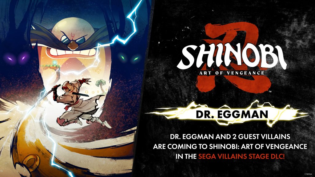 News: „Shinobi: Art of Vengeance“ – SEGA kündigt Post-Launch-DLC mit Dr. Eggman und mehr&nbsp;an