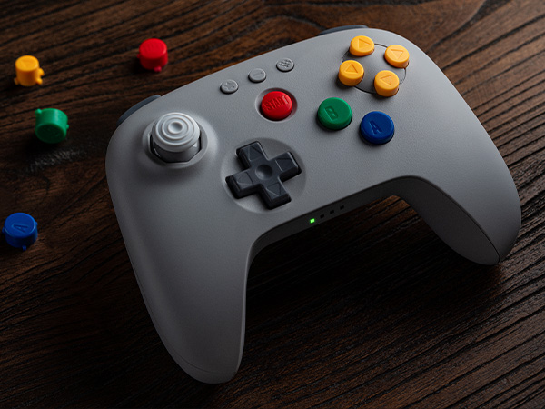 News: 8BitDo 64 Bluetooth Controller Classic Grey ab sofort in Europa&nbsp;erhältlich!
