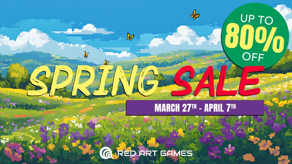 News: Red Art Games startet 2025 Spring Sale – zahlreiche Switch-, PlayStation- und Xbox‑Titel stark&nbsp;reduziert!