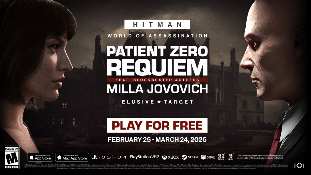 News: HITMAN World of Assassination – Nur noch heute Zeit, um Milla Jovovich als Elusive Target zu&nbsp;jagen!