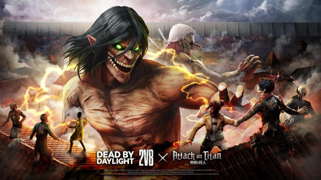 News: Dead by Daylight – 2v8‑Modus kehrt zurück & neue Attack on Titan‑Outfits&nbsp;angekündigt!