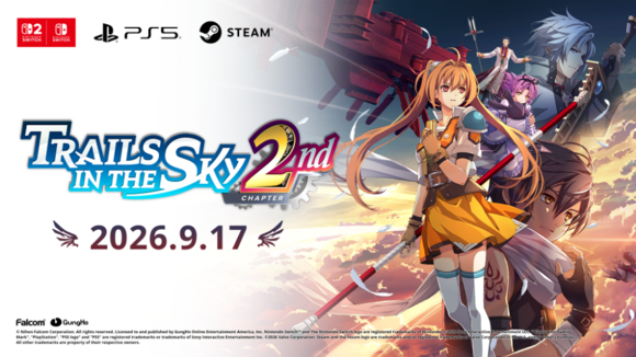 News: Trails in the Sky 2nd Chapter erscheint am 17. September 2026 – neuer Trailer & erweiterte englische Sprecherbesetzung veröffentlicht!