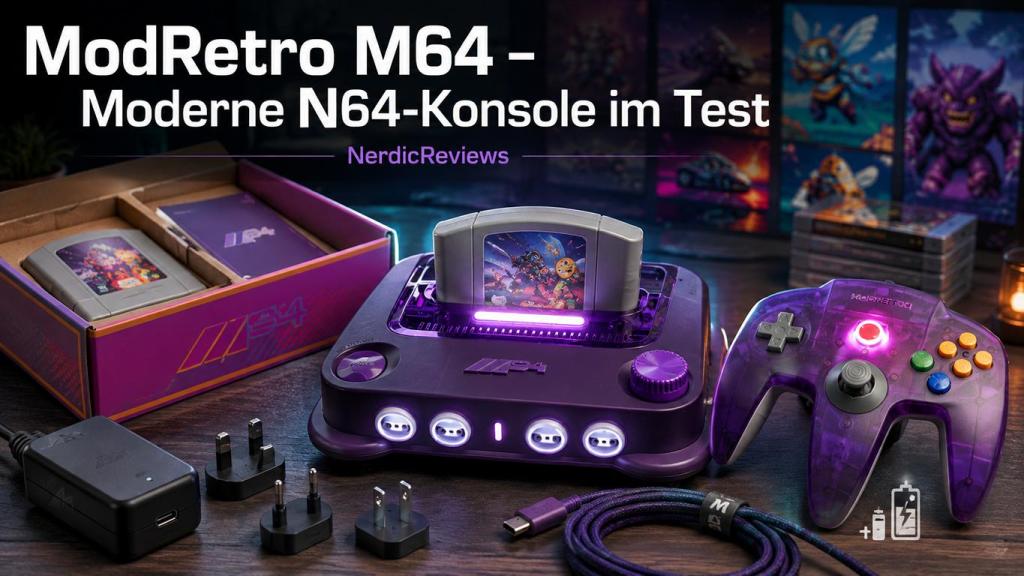 Review: „ModRetro M64“ – Die moderne N64-Konsole im ausführlichen Test! #ModRetro M64