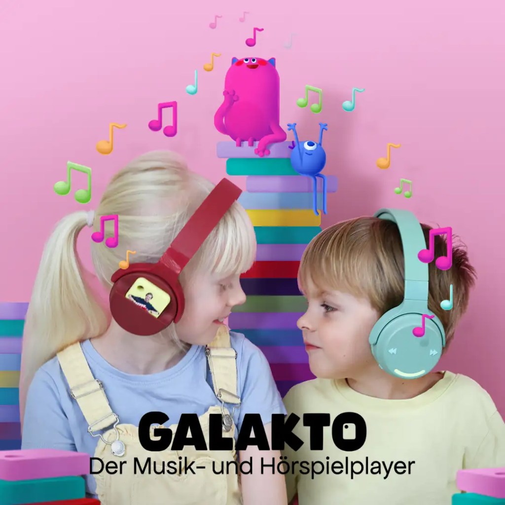News: GALAKTO erweitert Audiosystem um neuen Headphone Player für&nbsp;Kinder!